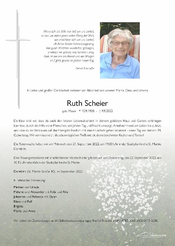 Ruth Scheier